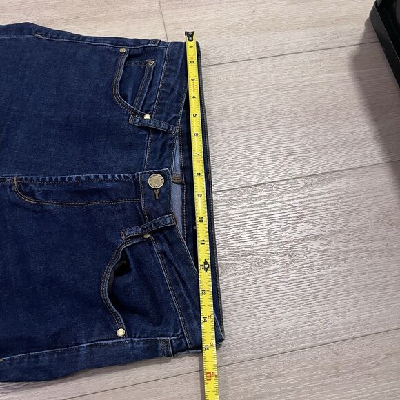 Articles Of Society Faith Flare Jeans Womens SZ 28 Dark Wash Mid Rise Retro Y2K - Picture 6 of 12